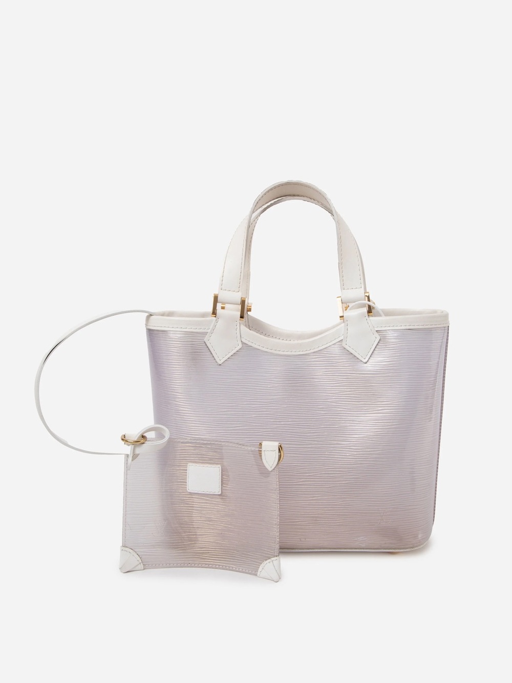 LOUIS VUITTON 2002 PVC Bucket Bag